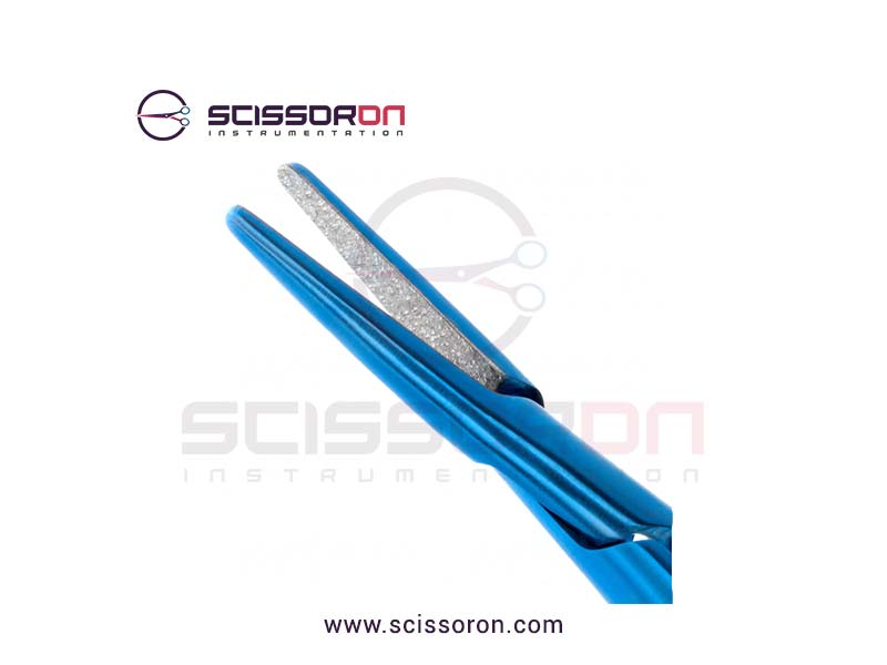Jacobson Needle Holder 12mm TC Dusted Curved Jaws Handle without Lock-02