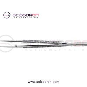Microsurgical Forceps with 2.0mm Ring Tip TC Dust Surface