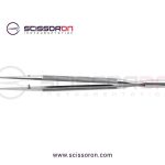 Microsurgical Forceps 2.0mm TC Dusted Micro Ring Straight Jaws