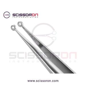 Microsurgical Forceps 2.0mm TC Dusted Micro Ring Straight Jaws-02