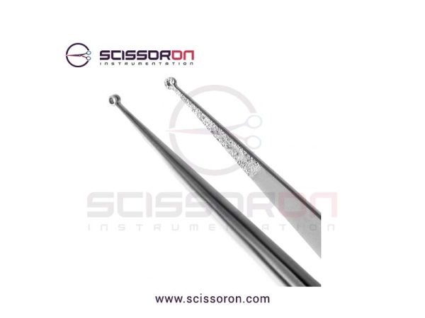 Microsurgical Forceps with 1.0mm Ring Tip TC Dust Surface-02