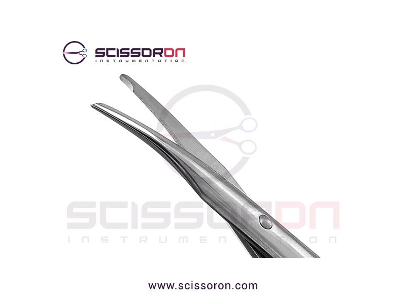 Rees Stitch Ribbon Scissor Curved Blades