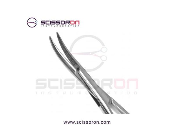 Vascular Mosquito Forceps Curved Jaws-02