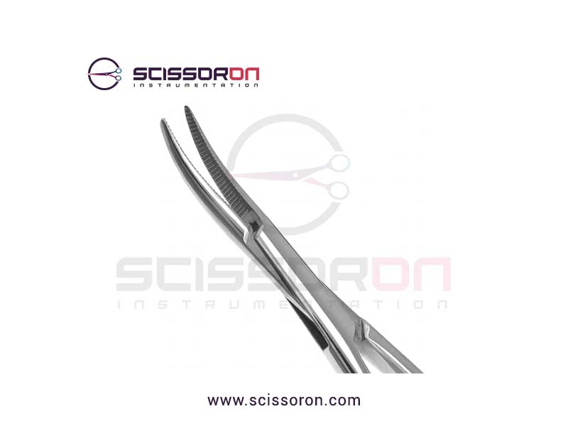 Vascular Mosquito Forceps Curved Jaws-02