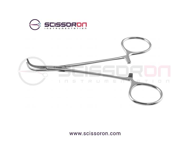 Vascular Mosquito Forceps Fully Curved Jaws