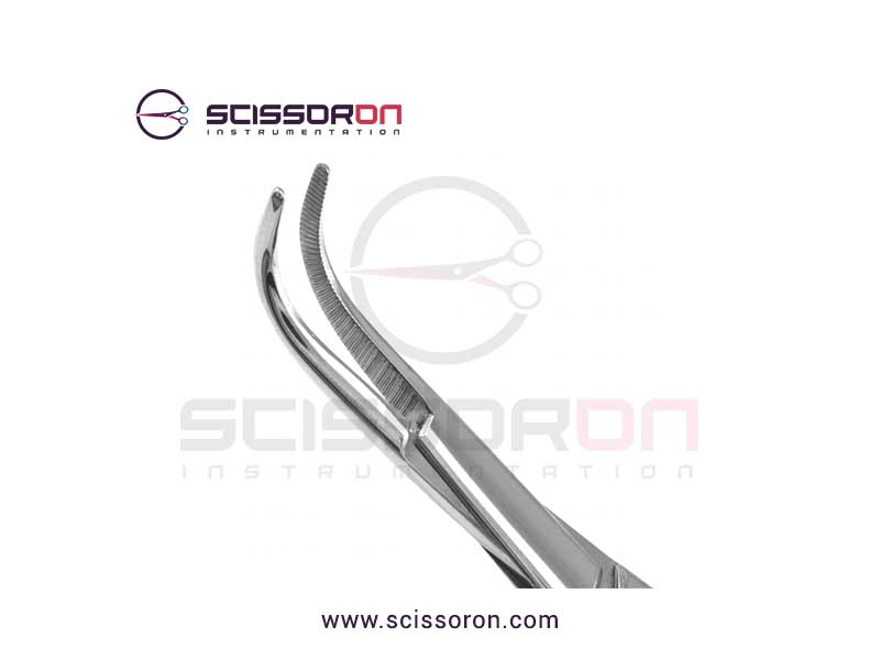 Vascular Mosquito Forceps Fully Curved Jaws-02