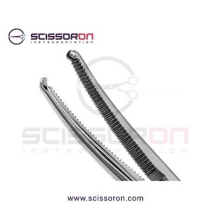 Vascular Mosquito Forceps 1x2 Teeth Curved Jaws-02