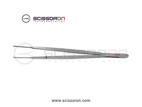 Gerald Tissue Forceps Straight Jaws with 1x2 Teeth End