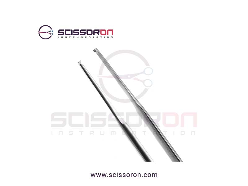 Gerald Tissue Forceps Straight Jaws with Bayonet Handle-02