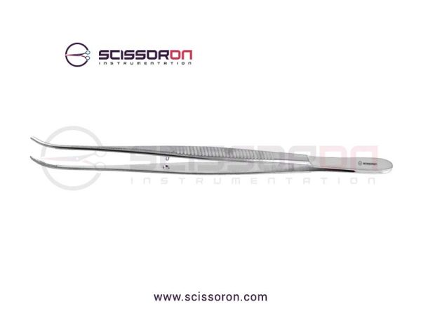 Semken Dressing Forceps Curved Jaws