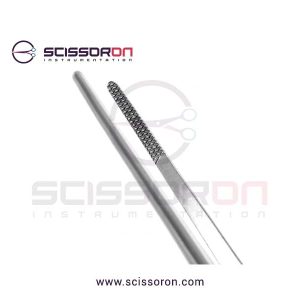Bishop-Harmon Dressing Forceps Straight Jaws
