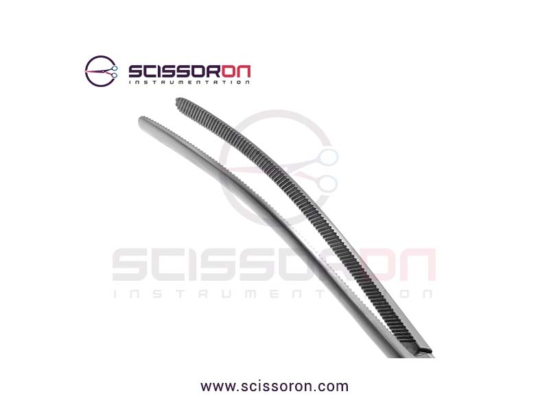 Doyen Intestinal Clamp Curved Jaws-02
