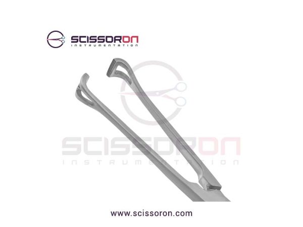 Babcock Tissue Holding Forceps Double Action Handle-02