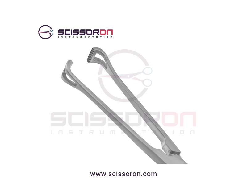 Babcock Tissue Holding Forceps Double Action Handle-02