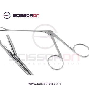 Noyes Ear Tissue Forceps with 1×2 Teeth End