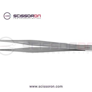 Lane Tissue Forceps 1×2 Teeth End with Plain Handle