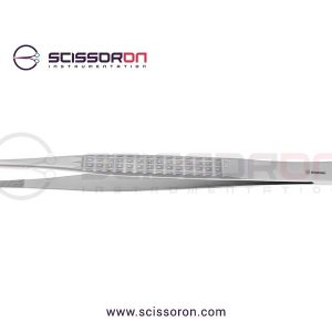 Lane Tissue Forceps 1×2 Teeth End with Rough Handle