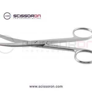Operating scissors, 5”,curved blades, blunt tips_01