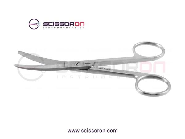 Operating scissors, 5'',curved blades, blunt tips_01 Operating scissors, 5'',curved blades, blunt tips_01