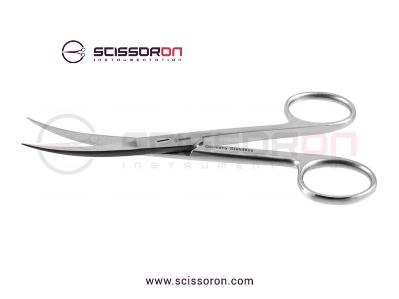 Operating scissors, 5'',sharp blades, blunt tips_01