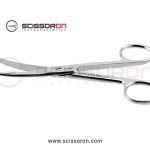 Operating scissors, sharp-Blunt_curved