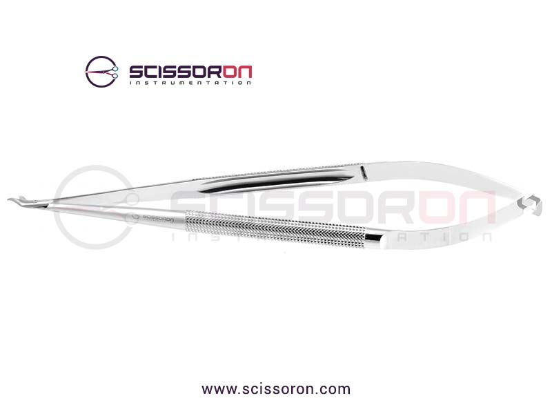 Rhoton-Type Microvascular Scissor Left Curved Blades-01