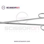 DeBakey Endarterectomy Scissor Slightly Curved Blades
