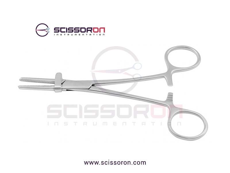 U.S. Army Tube Occluding Forceps with Guard-01