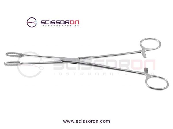 Fletcher (Javerts) Sponge Holding Forceps Straight Jaws-01