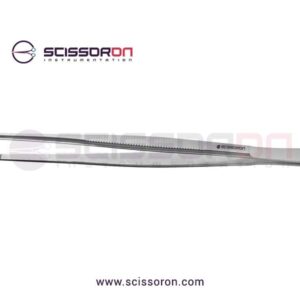 Kolbel-forceps,-8-1-4”,straight,-1×2-teeth,-serrated-jaws,-flat-handle_00