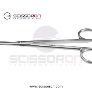 Baby-Metzenbaum-Scissors—Curved-Blades-wBlunt-tips,-Ring-Handle,-Stainless-Steel,-5-(12cm)
