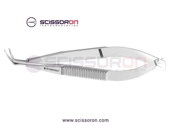 McPherson-Castroviejo-corneal-section-scissor-curved-right