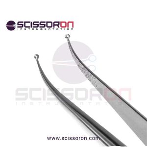 Microsurgical forceps 1.0mm Ring Tip