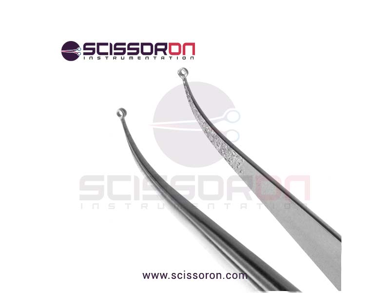 Microsurgical forceps 1.0mm Ring Tip